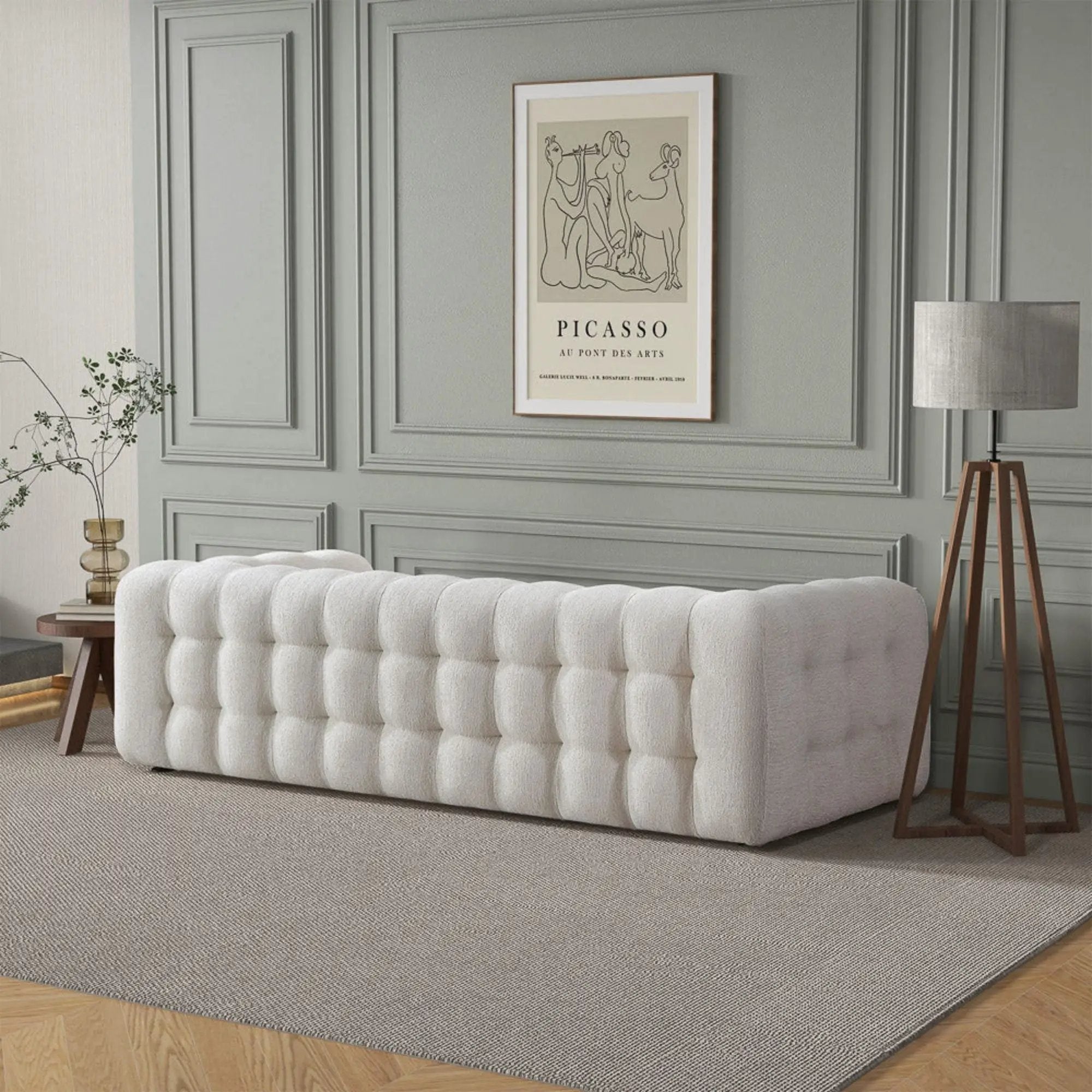 Eden - Modern Tufted Chesterfield Sofa by HouseOfZazla