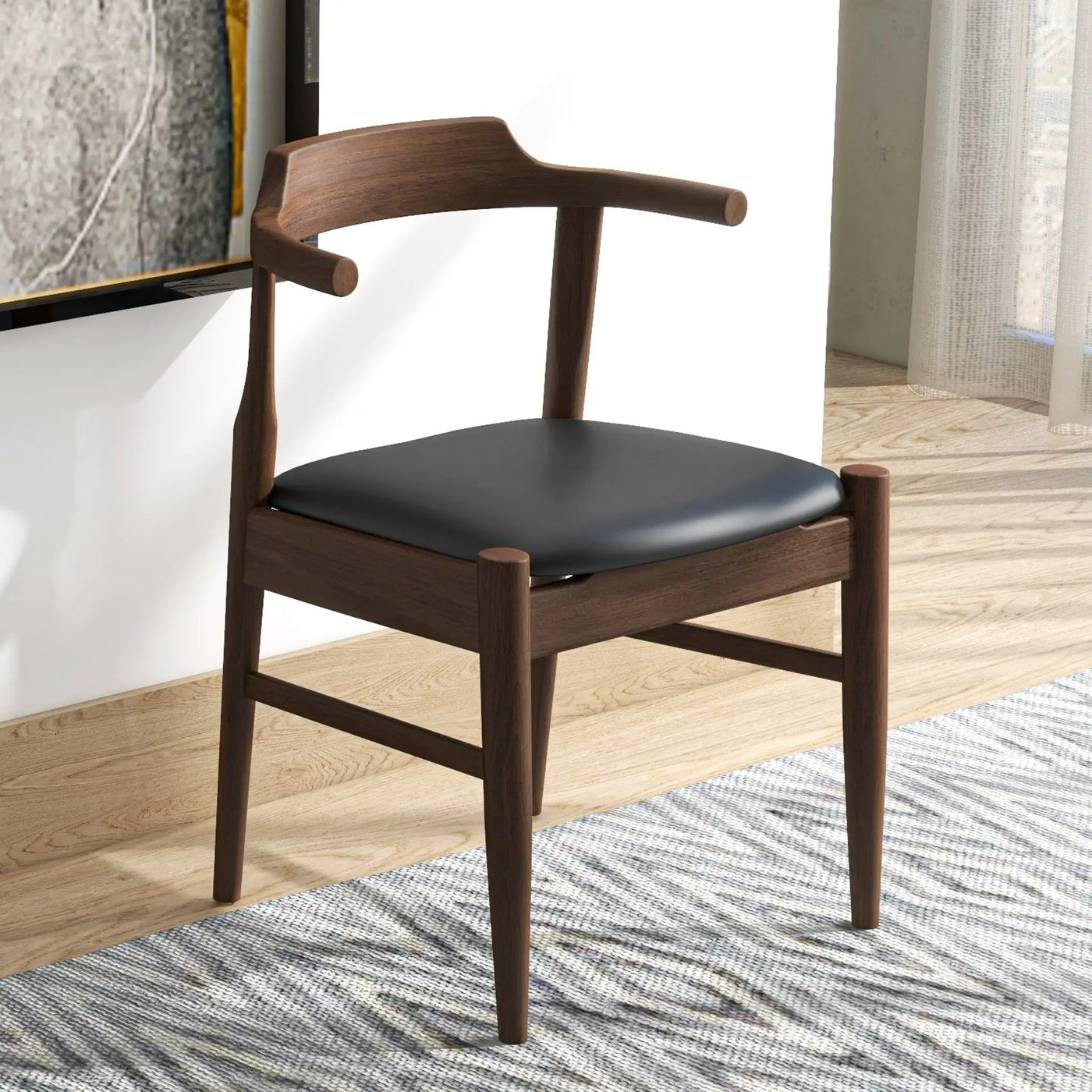 Leon - Mid-Century Modern Dining Chair (Set of 2) by HouseOfZazla