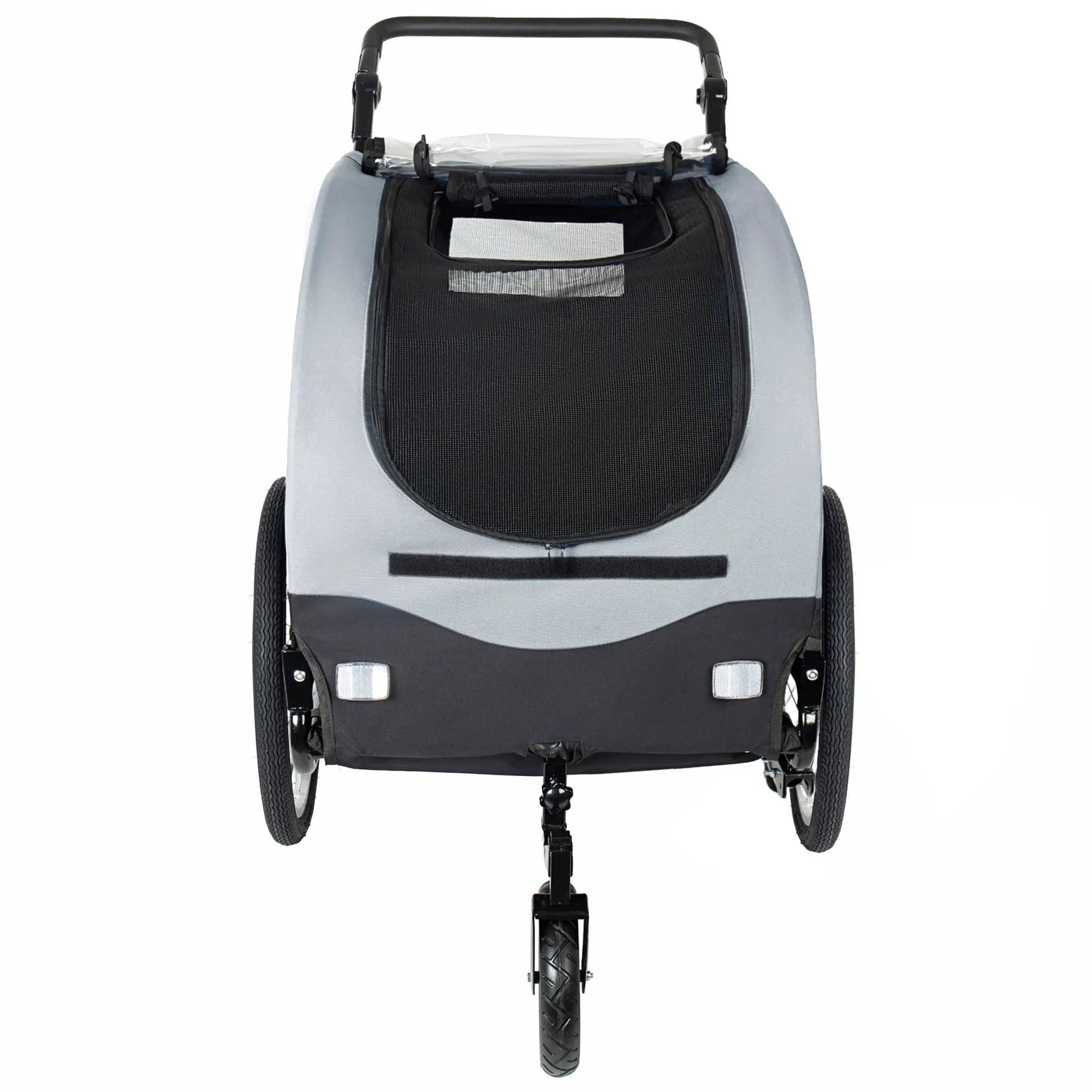 2-in-1 Bike Trailer & Pet Stroller for Dogs up to 110lbs by HouseOfZazla