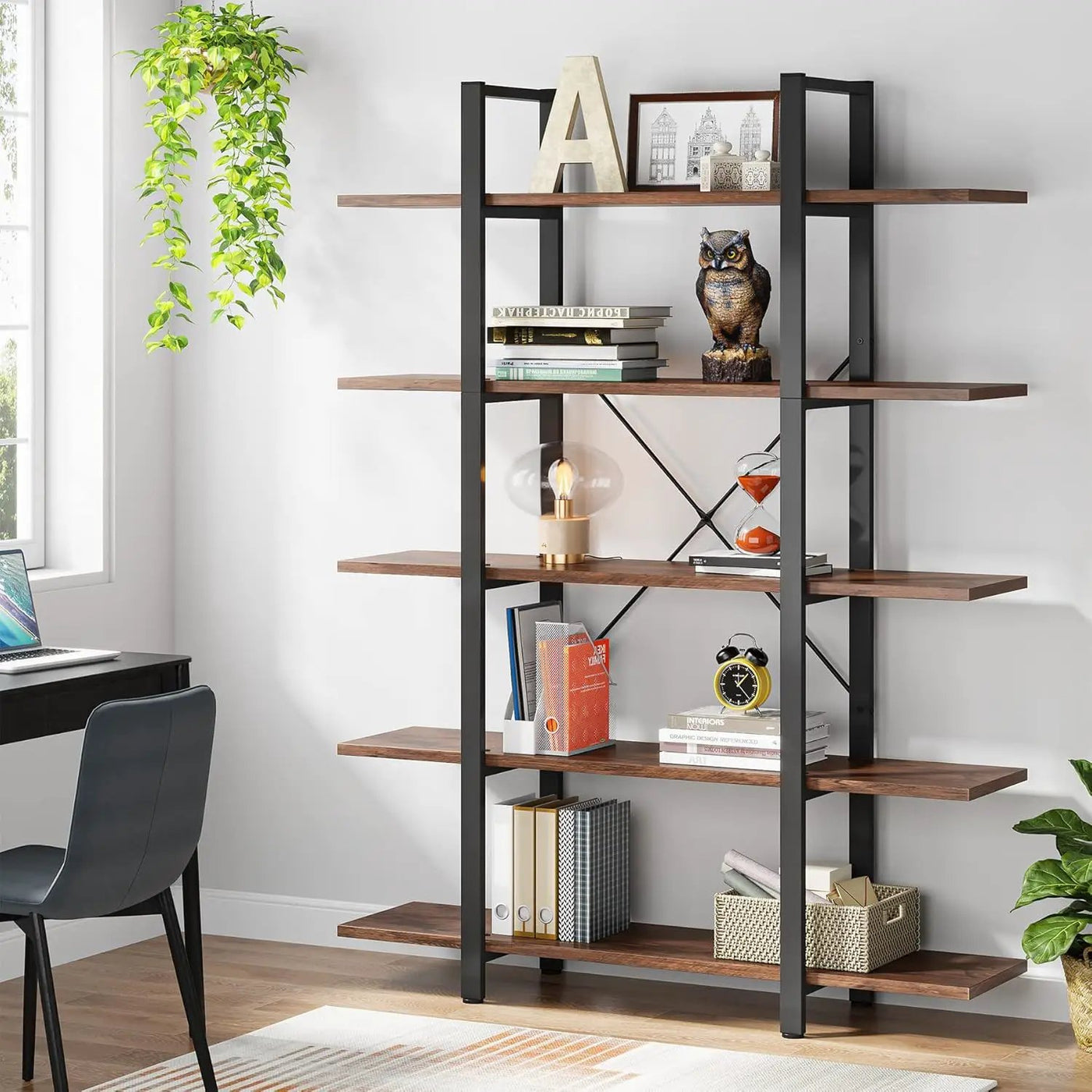 5 Tier Bookshelf For Home by HouseOfZazla