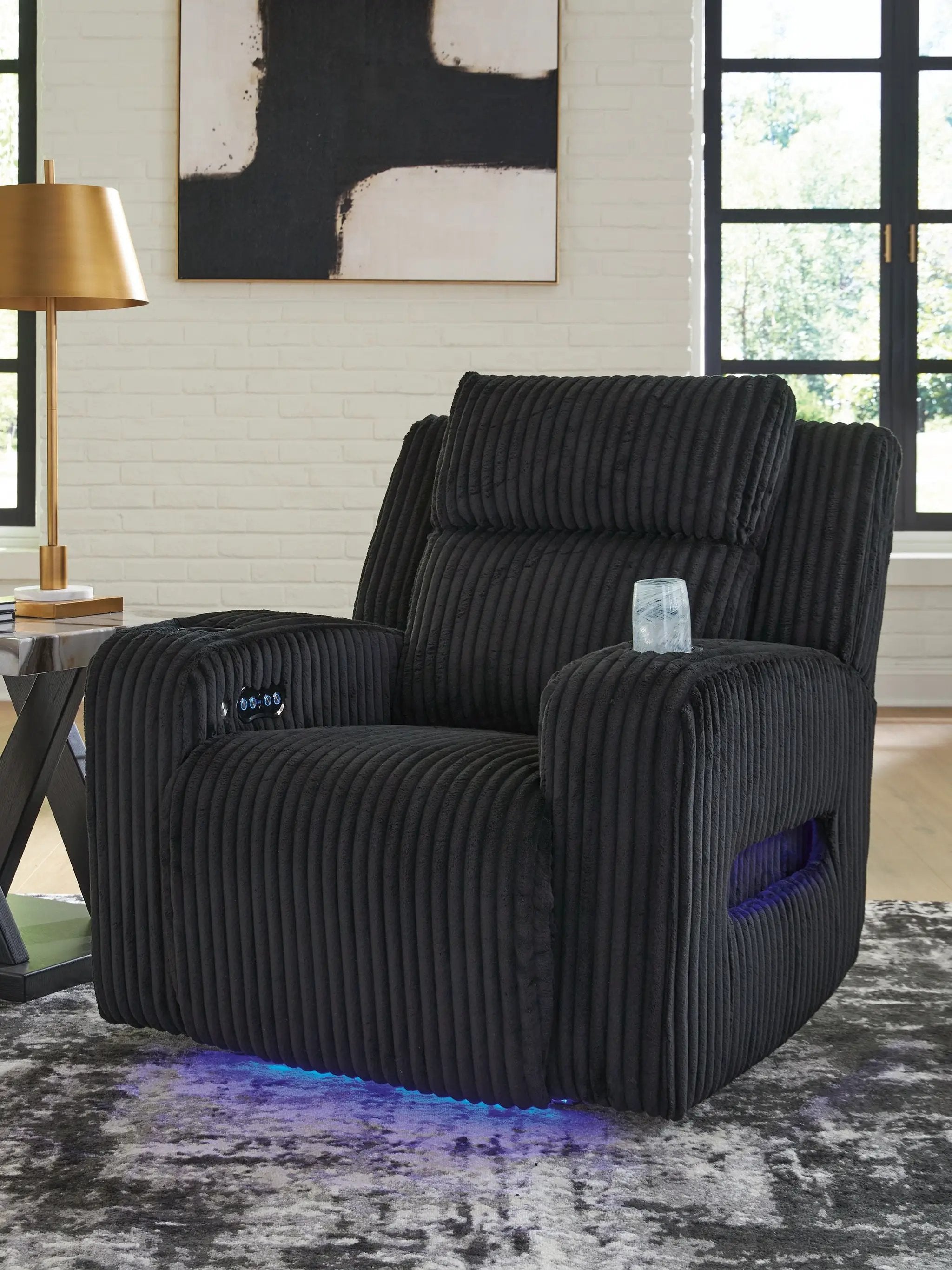 Forest Lake - Recliner With Adj Headrest by Unique Piece Furniture