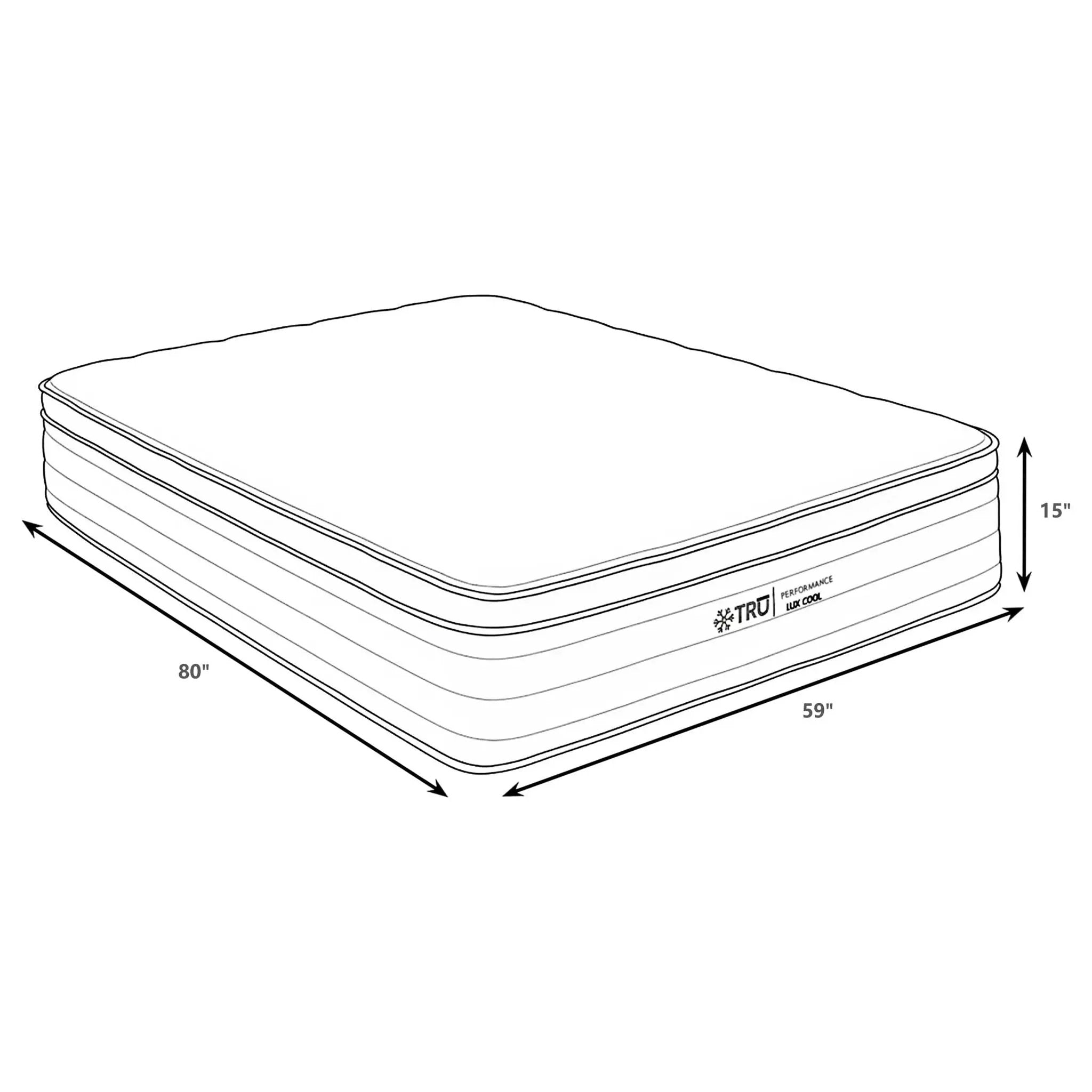 Montlake 15-inch Queen Cool Euro Top Foam Hybrid Mattress by Unique Piece Furniture