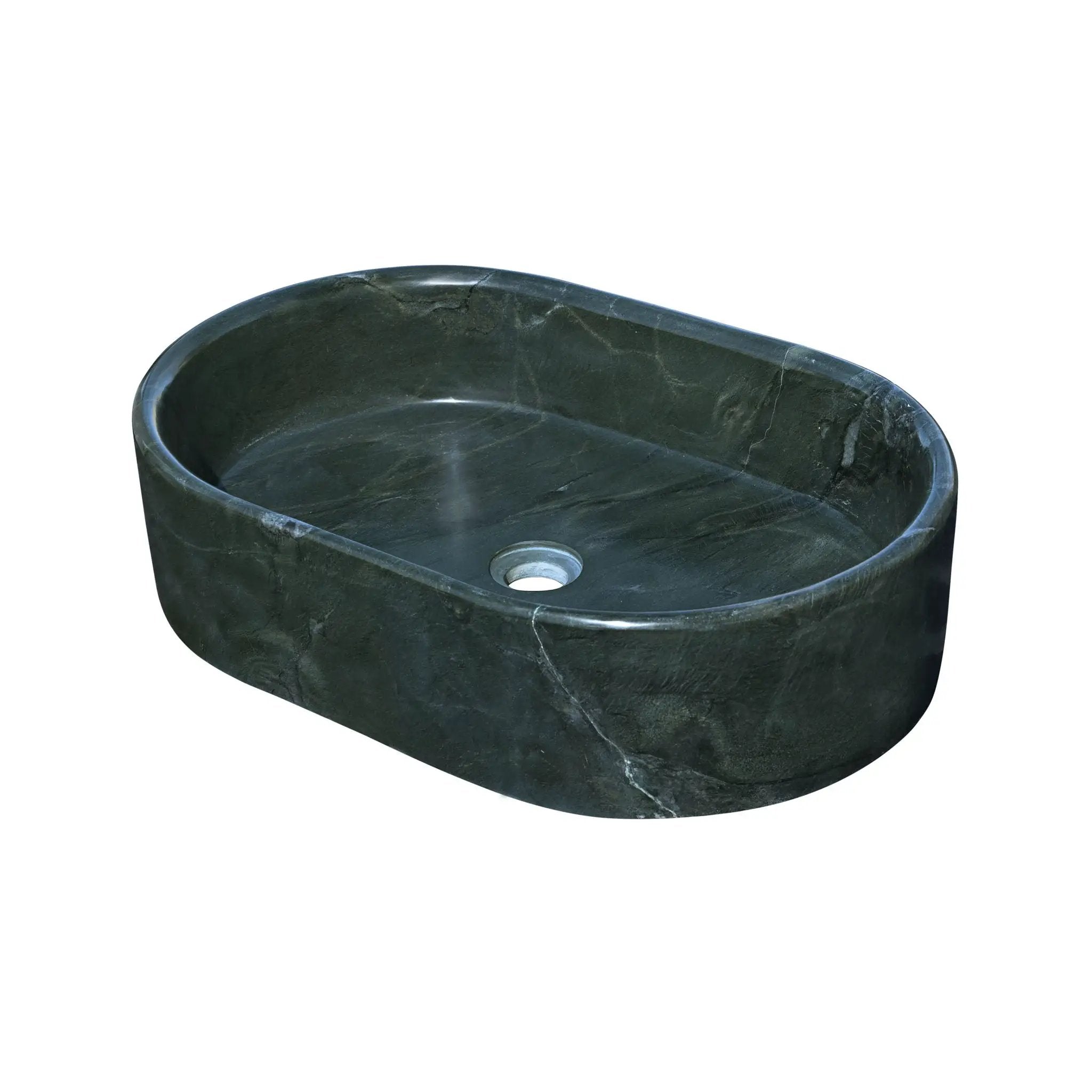 Bathroom Vessel Sink, Semi Polished Surface by HouseOfZazla