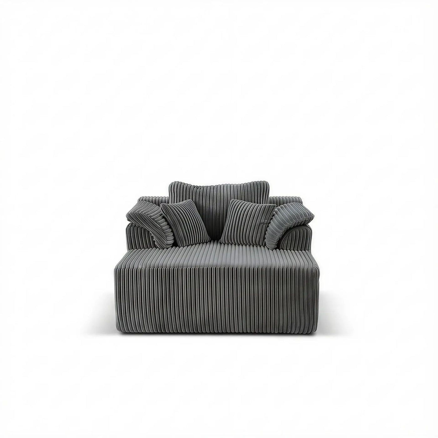 Chaise Lounge Chair, Deep Seat Sleeper Couch For Living Room by HouseOfZazla