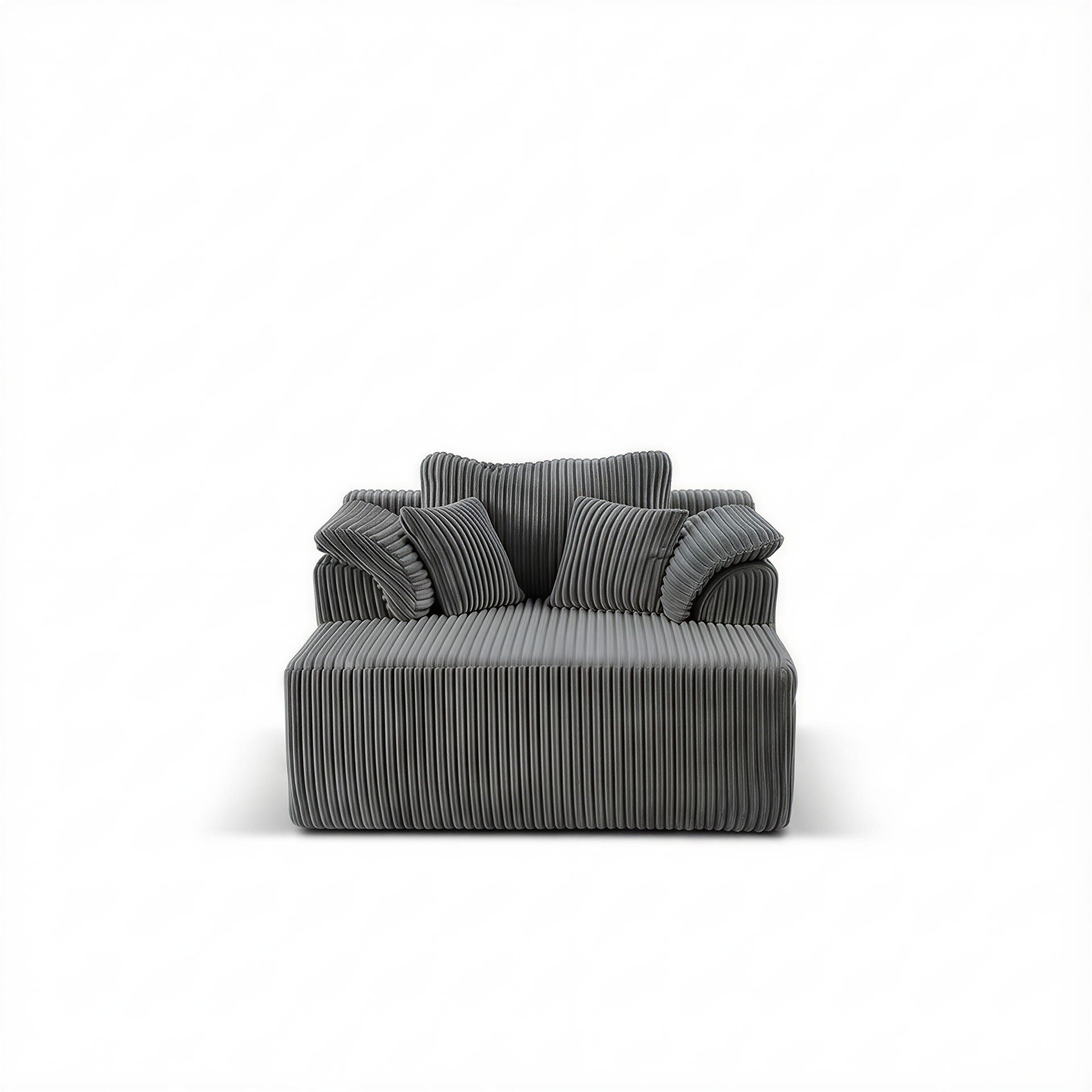 Chaise Lounge Chair, Deep Seat Sleeper Couch For Living Room by HouseOfZazla