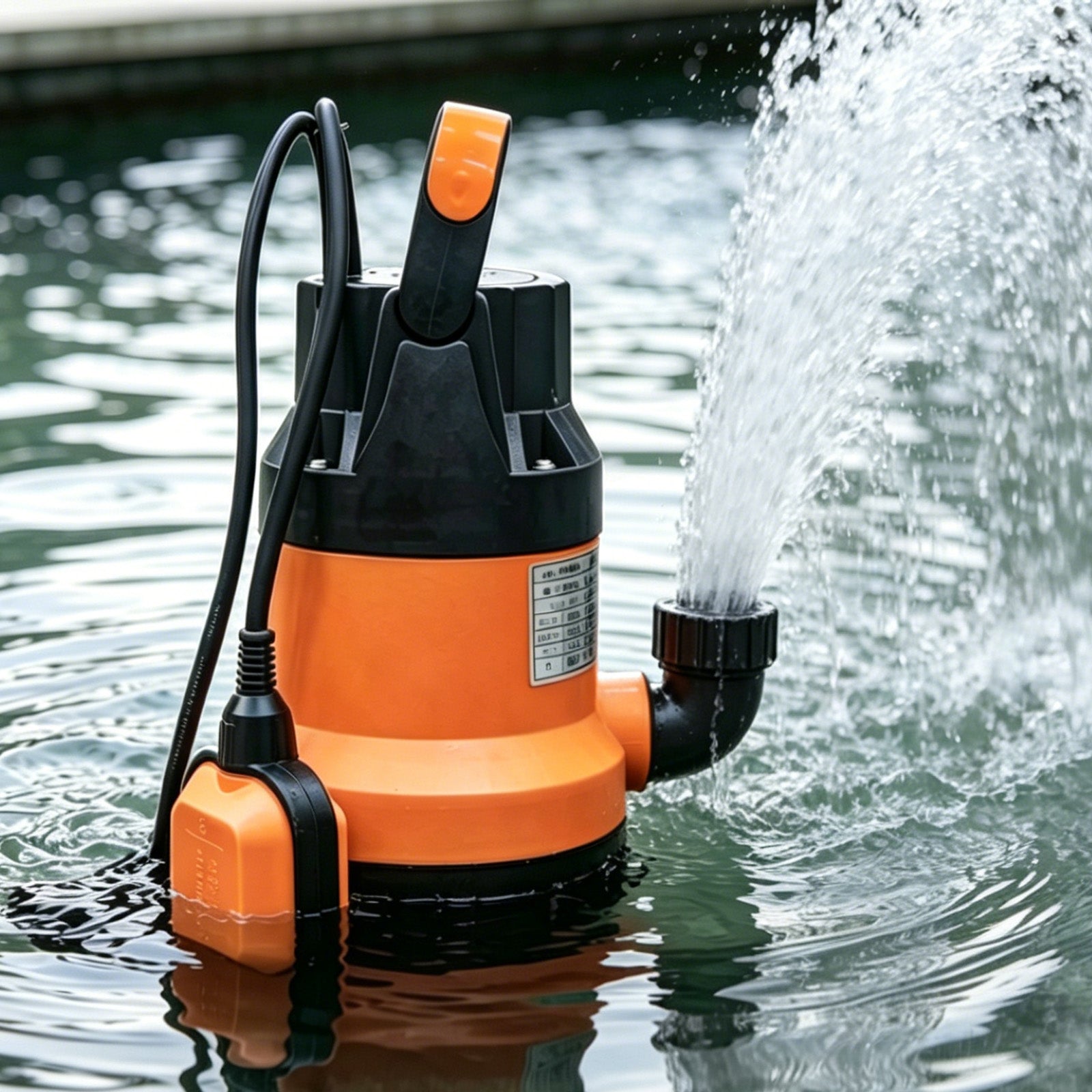 Submersible Pump with Auto Float Switch by HouseOfZazla