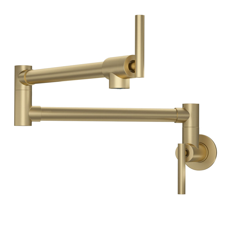 Modern Design Wall Mount Pot Filler Faucet Folding Stretchable by HouseOfZazla