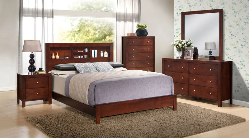 Bed With Transitional Design Stylish by Unique Piece Furniture