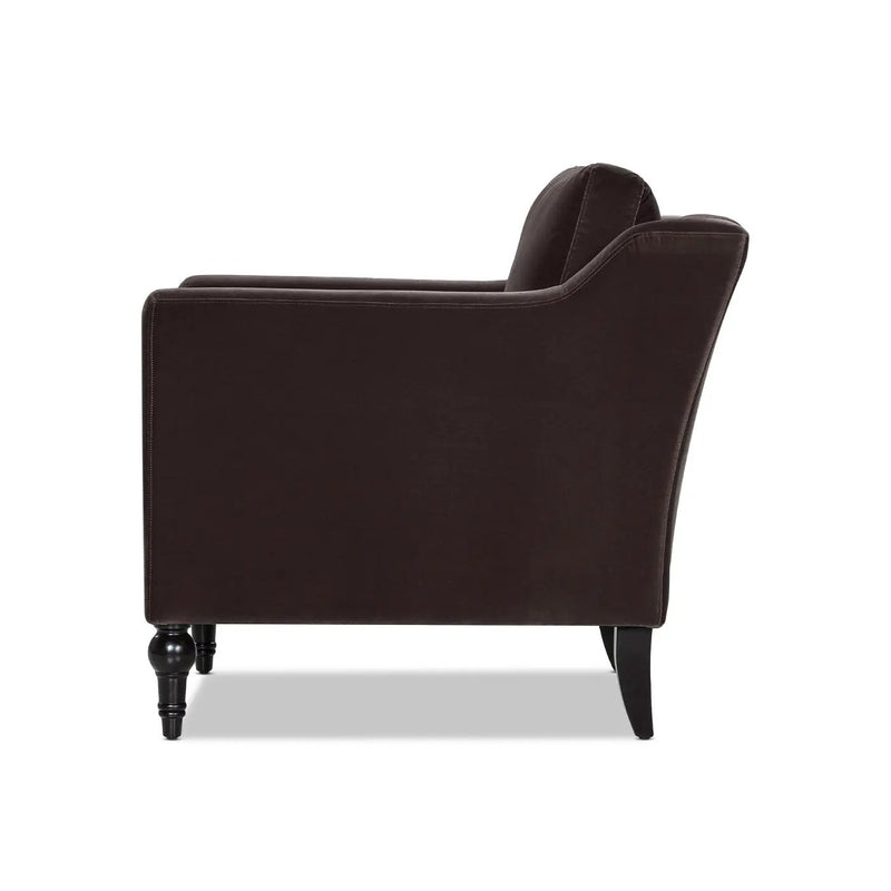 Josephine 33" Upholstered Accent Chair, Deep by HouseOfZazla