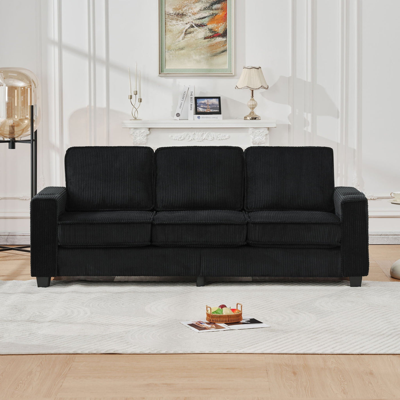 3 Seater Compact Sofa For Living Room by Unique Piece Furniture