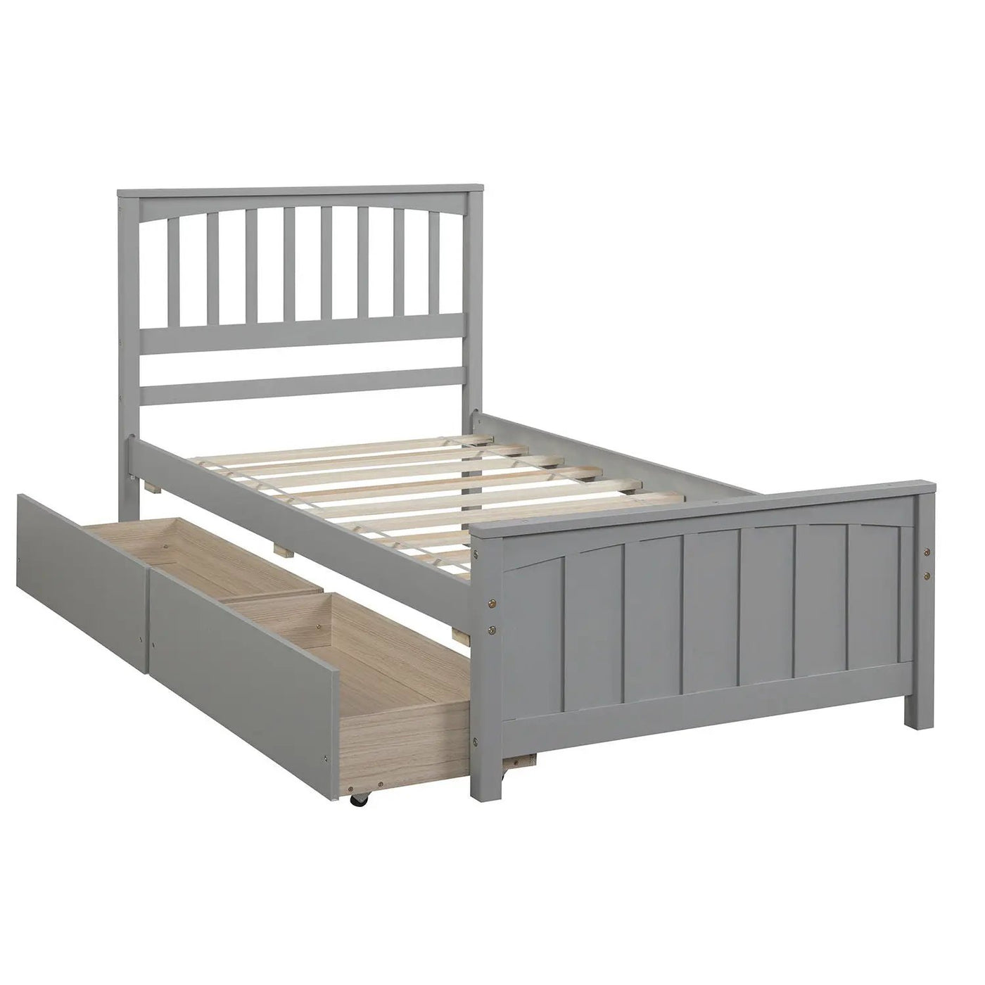 Platform Bed With Two Drawers by HouseOfZazla