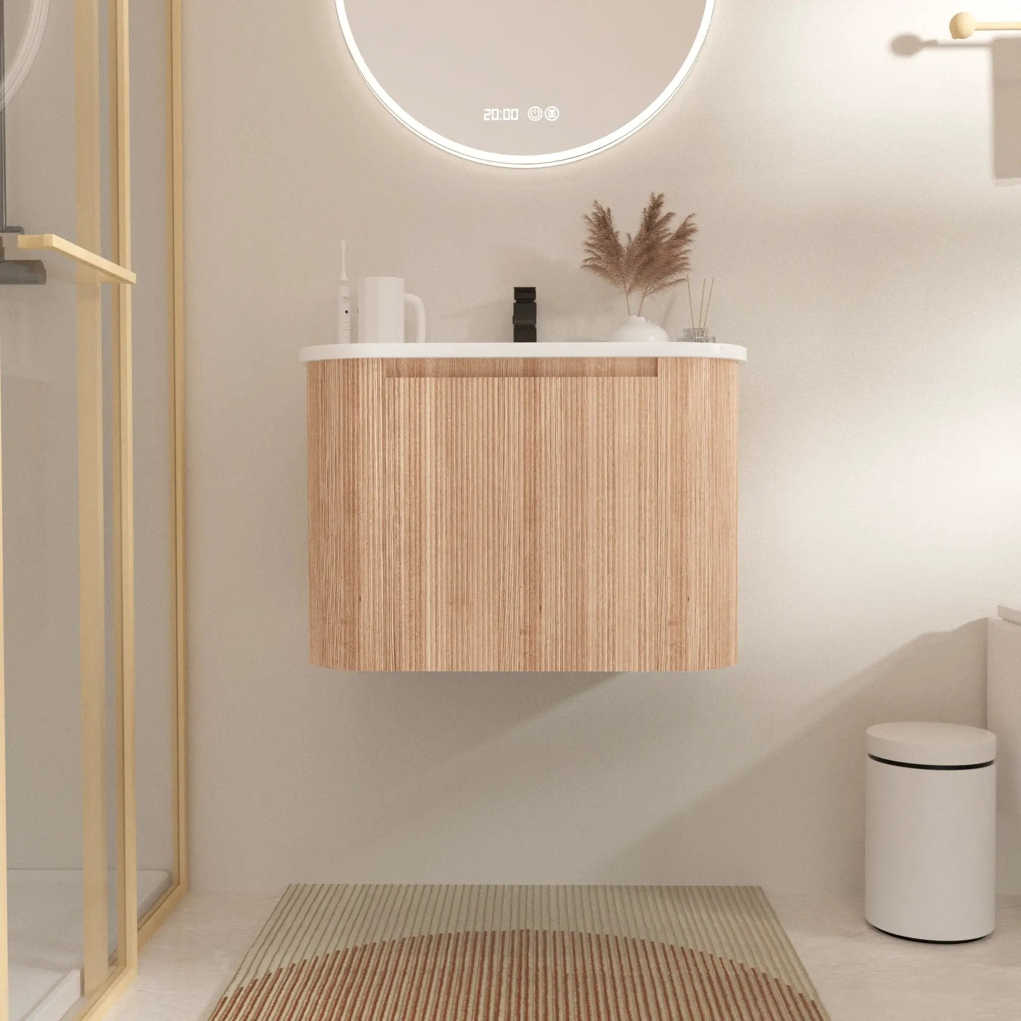 Wall Mounted Bathroom Vanity With Sink by Unique Piece Furniture