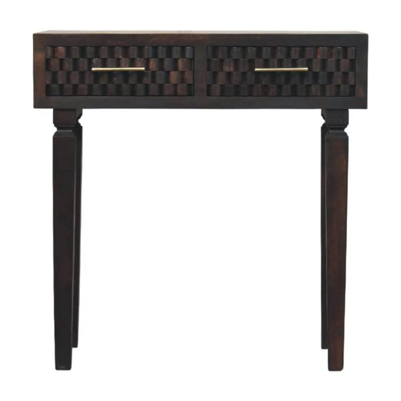 Solid Wood Arno Console Table by HouseOfZazla