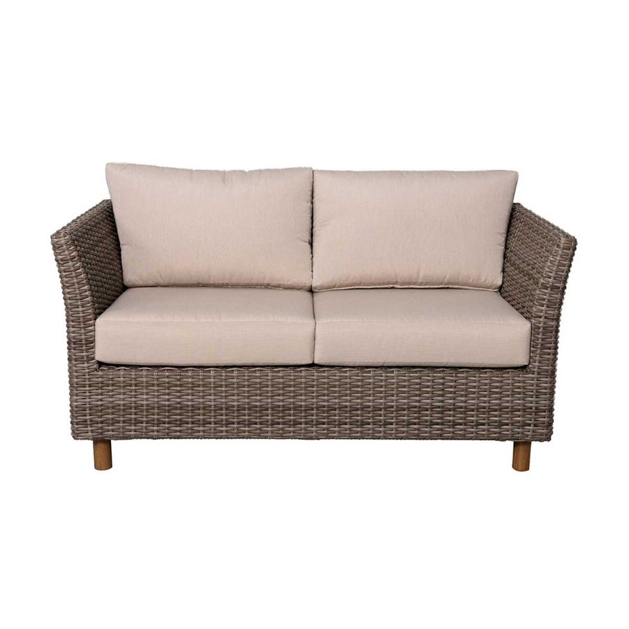 Orlando Wicker Loveseat & Coffee Table Set, photo 4 of 12