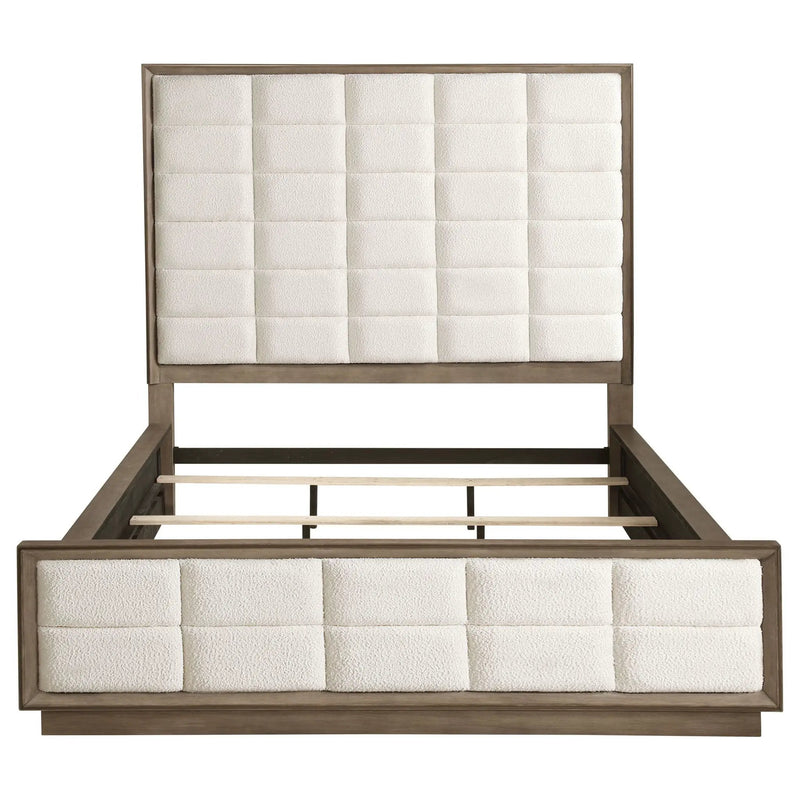 Durango 80-inch California King Panel Bed Taupe Oak by Unique Piece Furniture