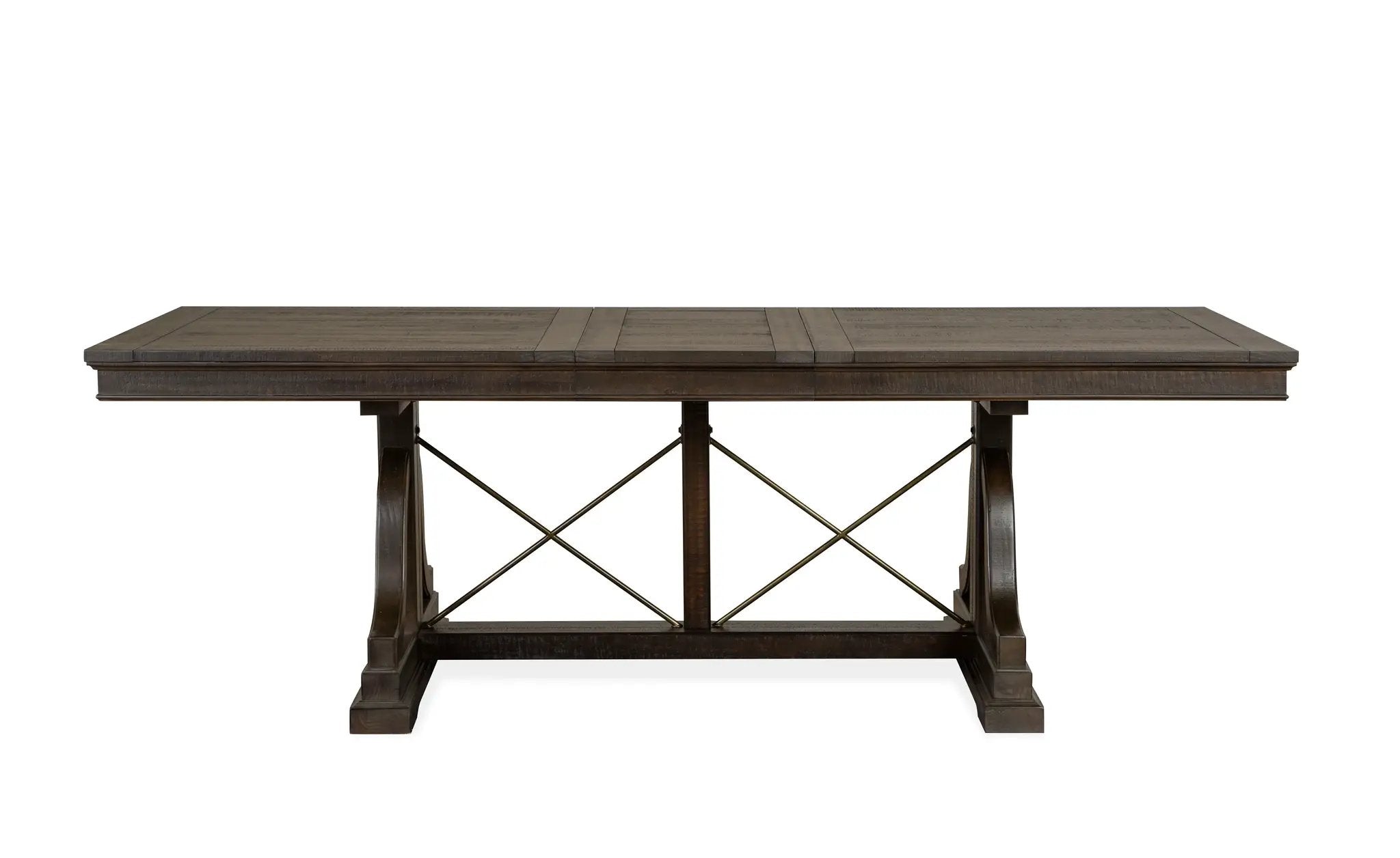 Westley Falls - Trestle Dining Table - Graphite by Unique Piece Furniture