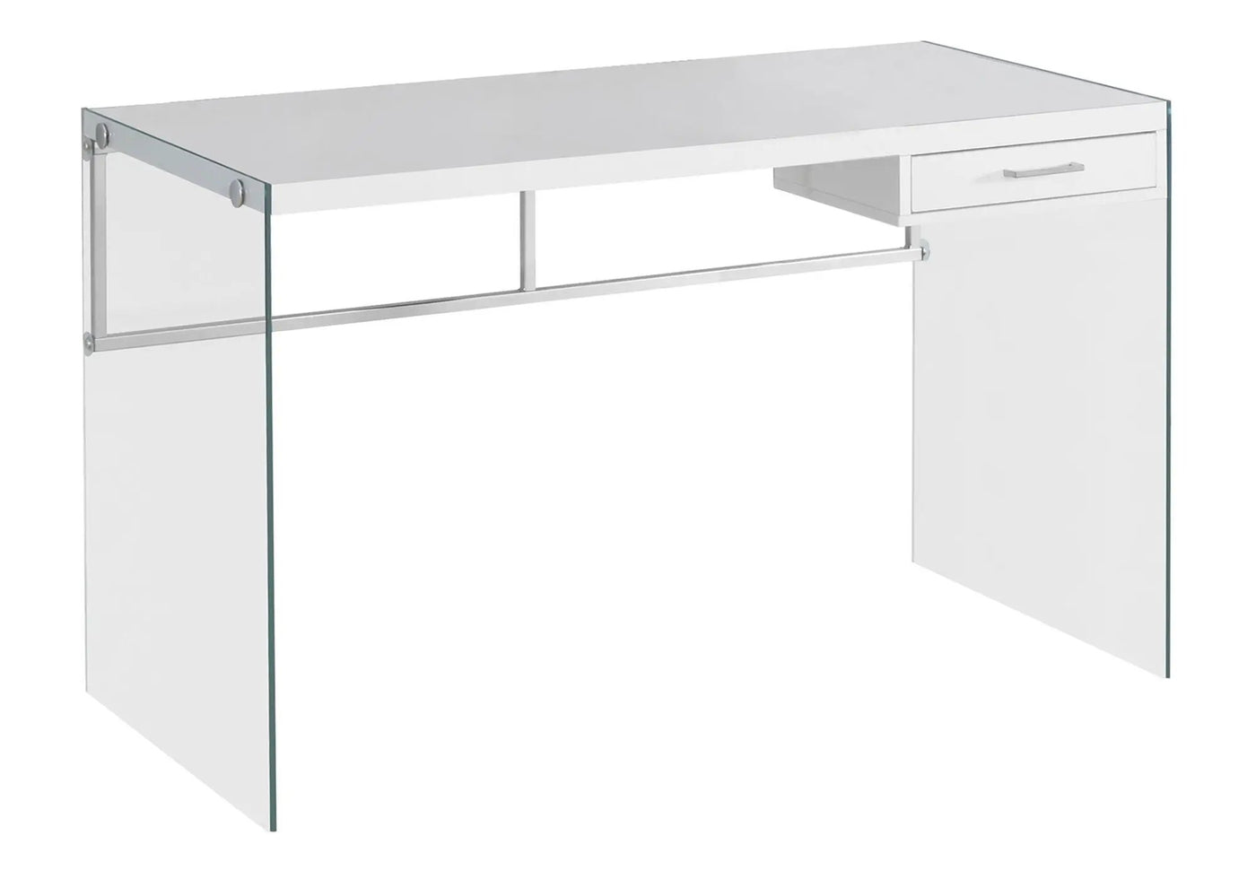 Contemporary Design Computer Desk For Home Office, Storage Drawers by HouseOfZazla