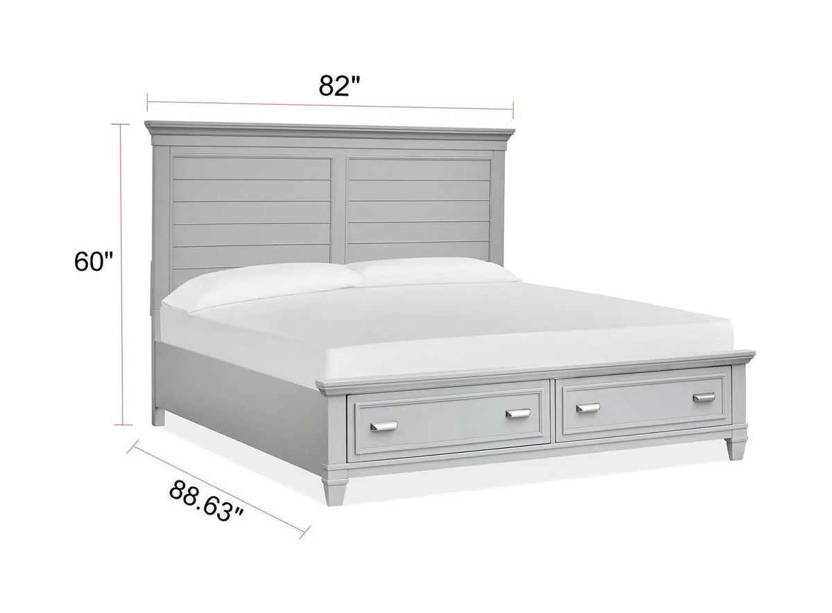 Charleston - Panel Storage Bed, photo 9 of 18