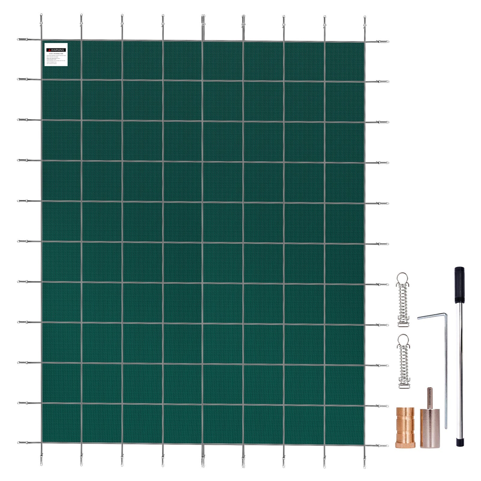 Pool Safety Cover Fits 14x26ft Rectangle Inground Safety Pool Cover by HouseOfZazla