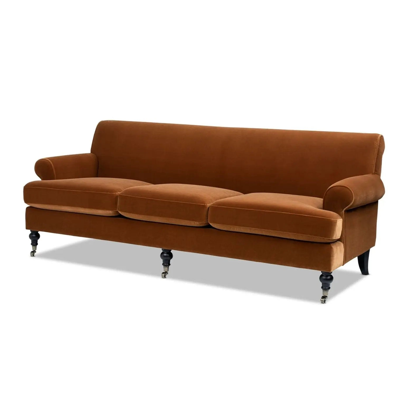 Alana Lawson - Modern Three Cushion Tightback Sofa by HouseOfZazla