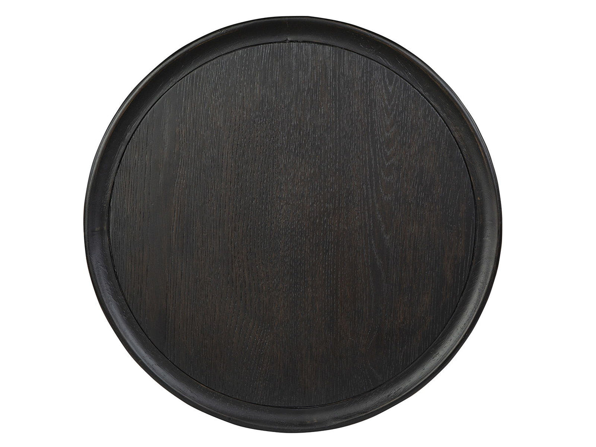 Lindon - Round Pedestal Accent End Table, photo 5 of 14