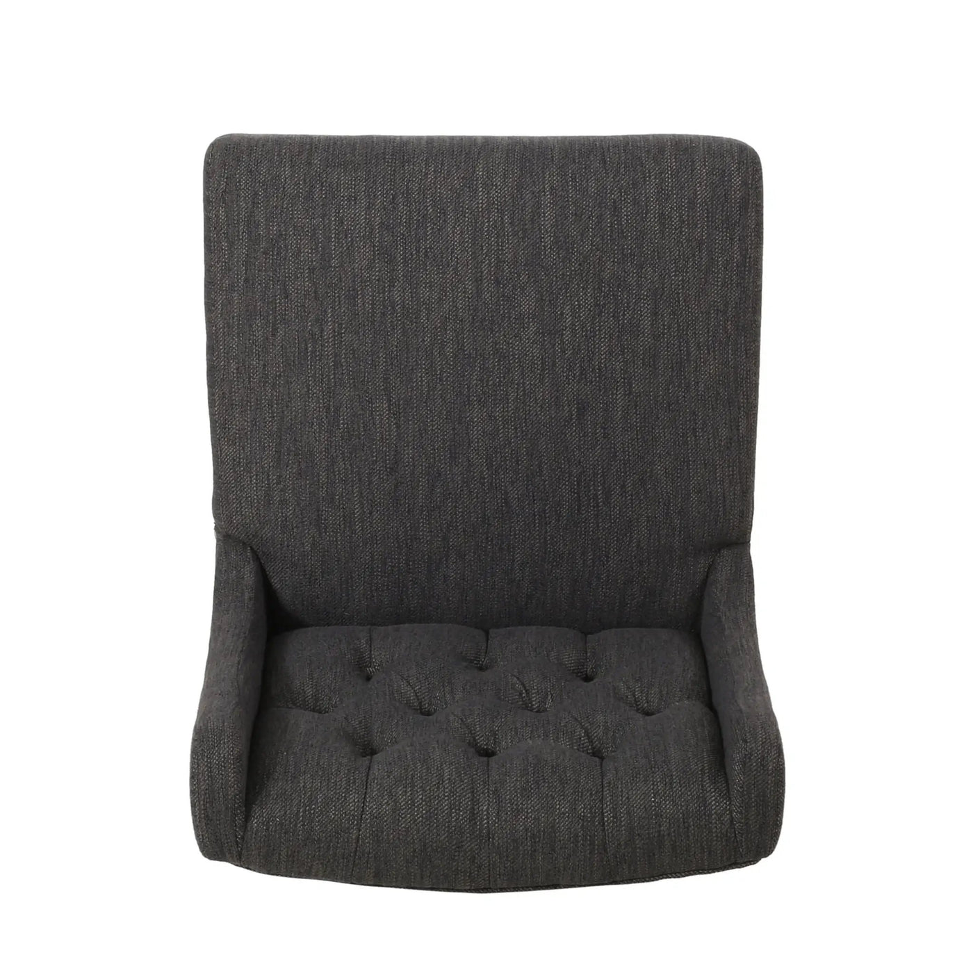 Solstara Upholstered Dining Barstool with Button Tufted and Wing Back by HouseOfZazla