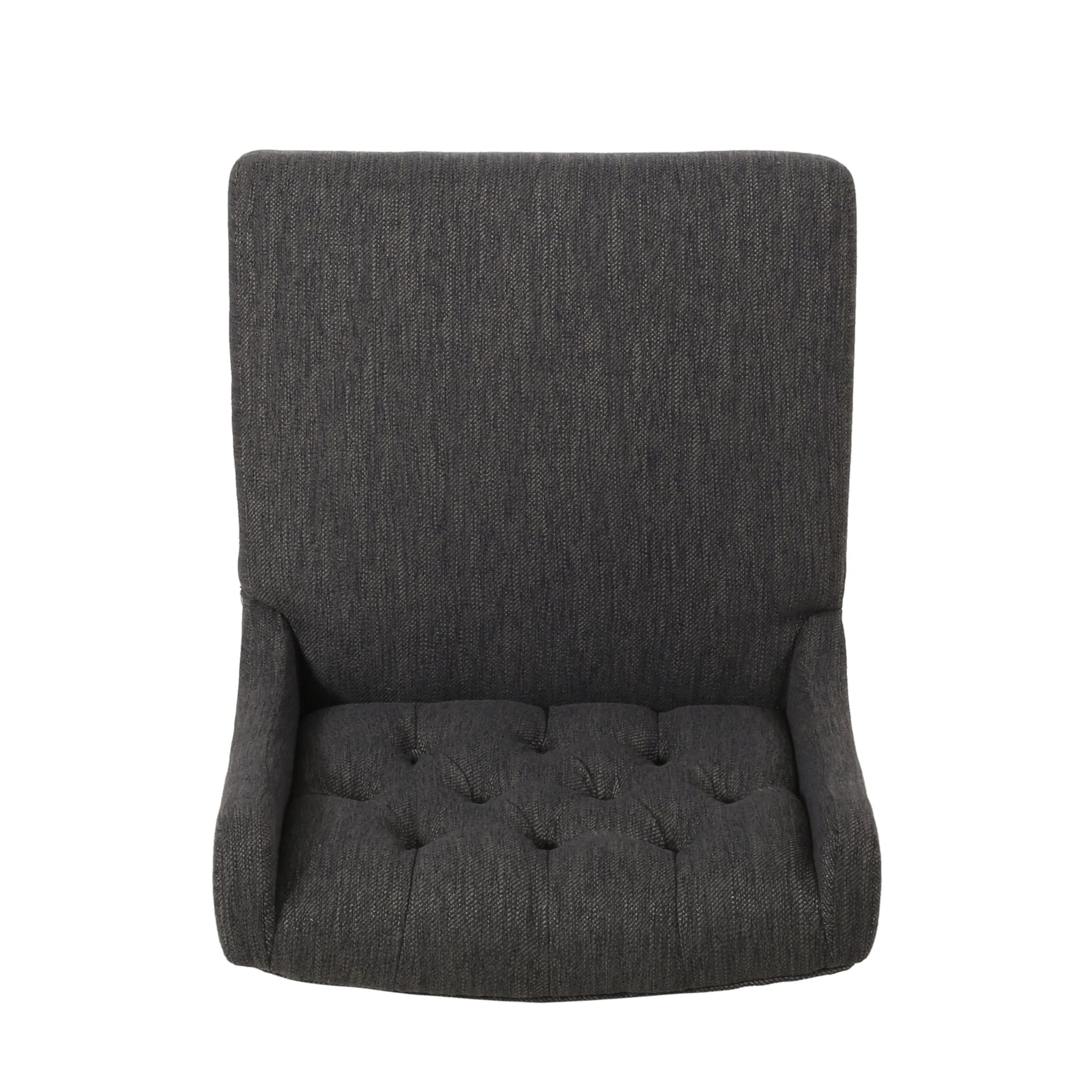 Solstara Upholstered Dining Barstool with Button Tufted and Wing Back by HouseOfZazla