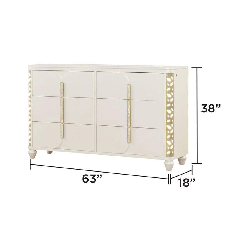 Cinderella - Bedroom Set With LED by HouseOfZazla