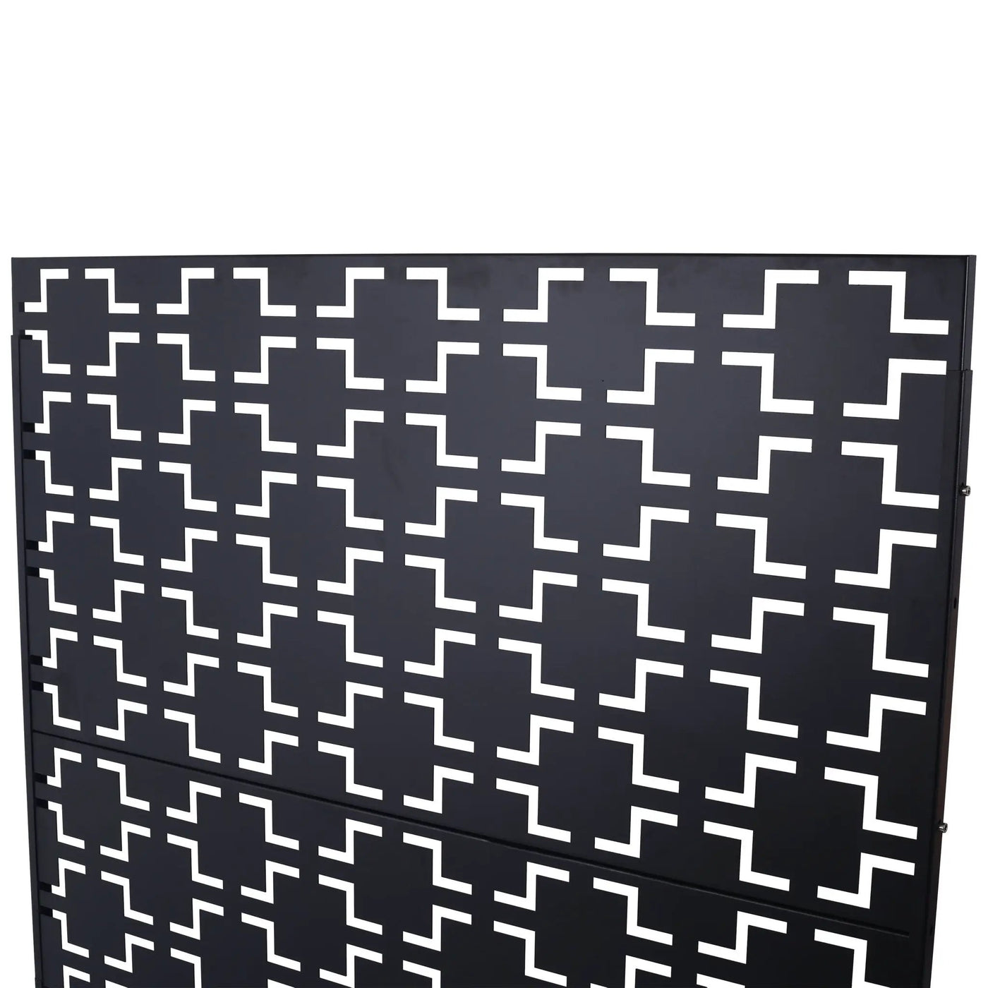 Outdoor & Indoor Metal Privacy Freestanding Decorative Screen by HouseOfZazla