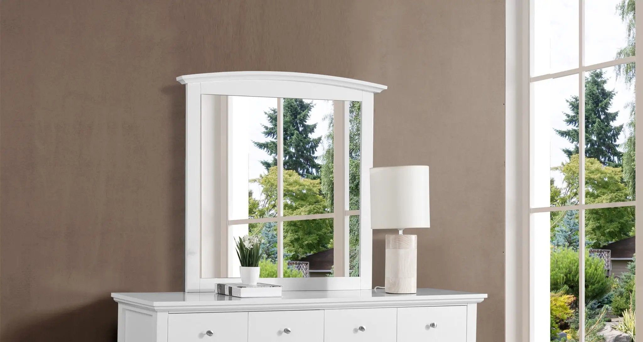 Hammond - Elegant Wall Mirror by Unique Piece Furniture