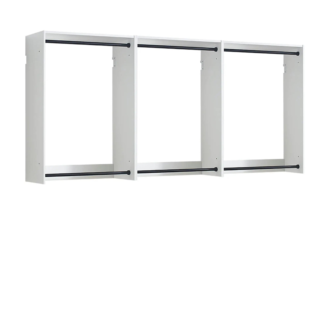 Devi - Wall Mounted Wood Closet System, Modular Units by HouseOfZazla