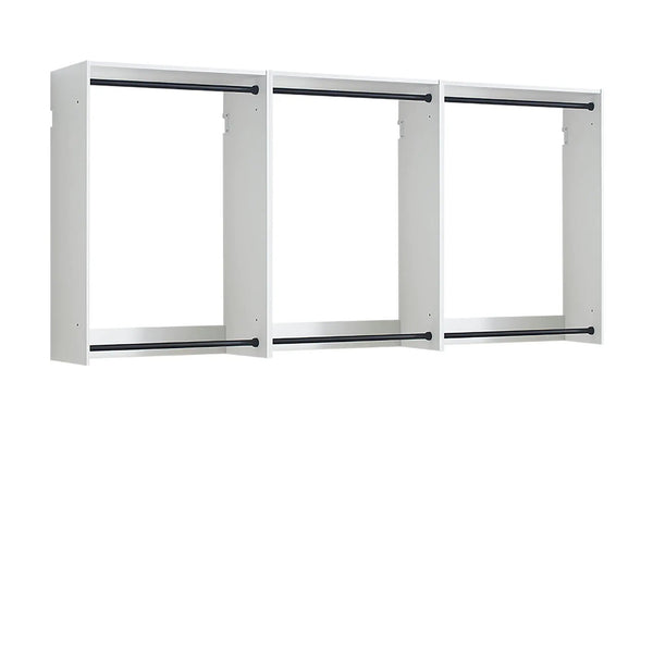 Devi - Wall Mounted Wood Closet System, Modular Units