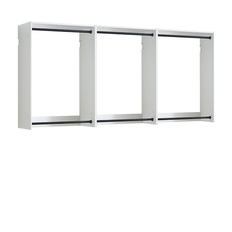 Devi - Wall Mounted Wood Closet System, Modular Units by HouseOfZazla
