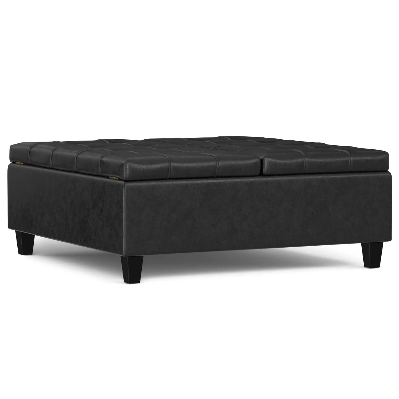Harrison - Upholstered Coffee Table Storage Ottoman by HouseOfZazla