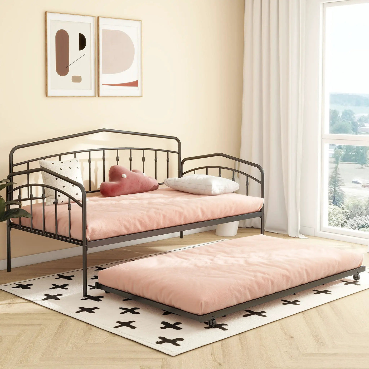 Fox - Daybed With Twin Trundle by HouseOfZazla