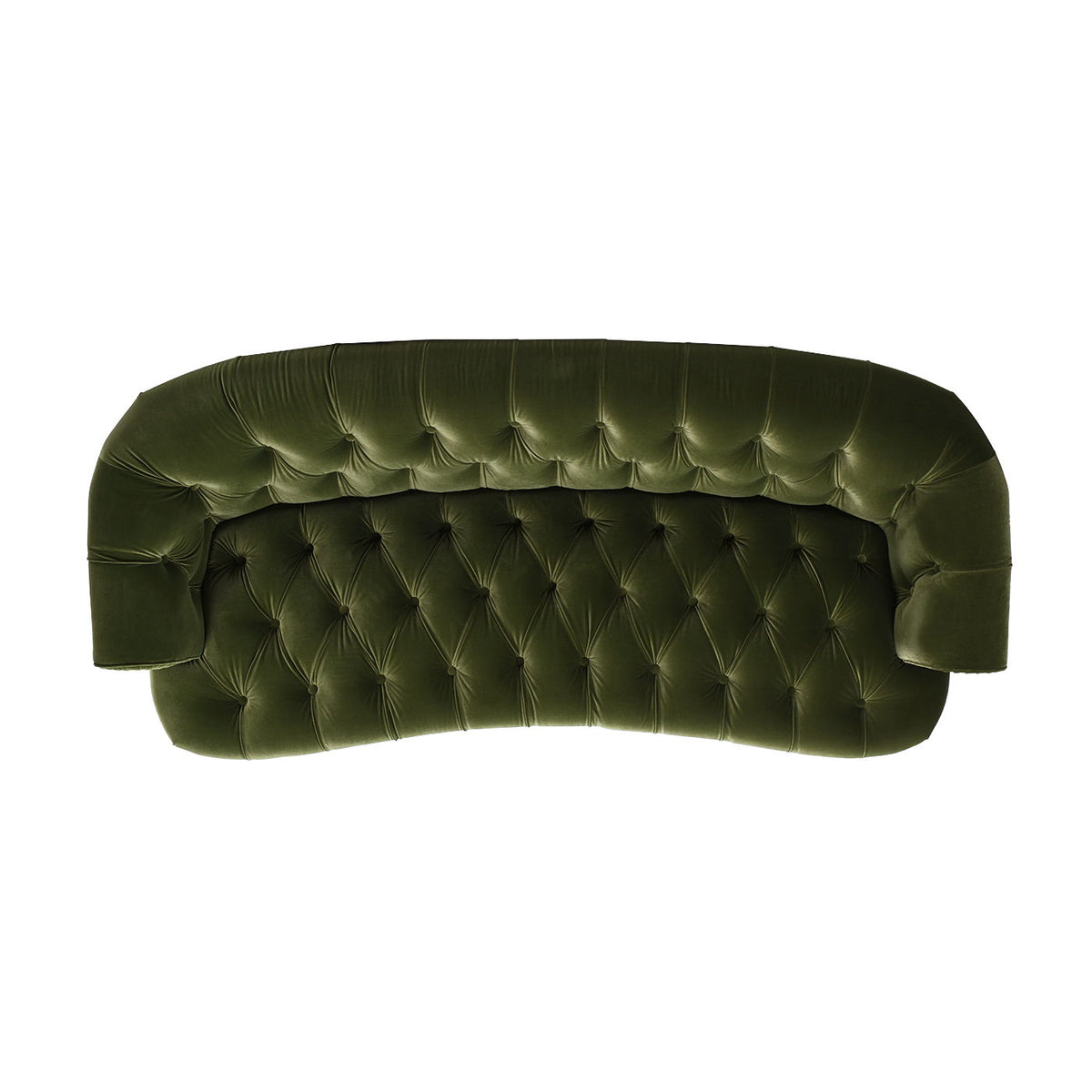 Victorian Chesterfield Tufted Sofa with Kiln-Dried Hardwood Frame - Dark Green, Dark Red, Blue, photo 12 of 28