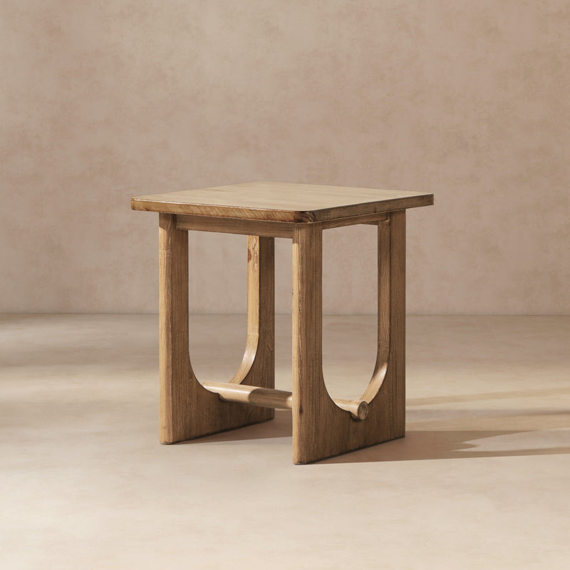 Turnkey 22" Square Side Table Antique by HouseOfZazla