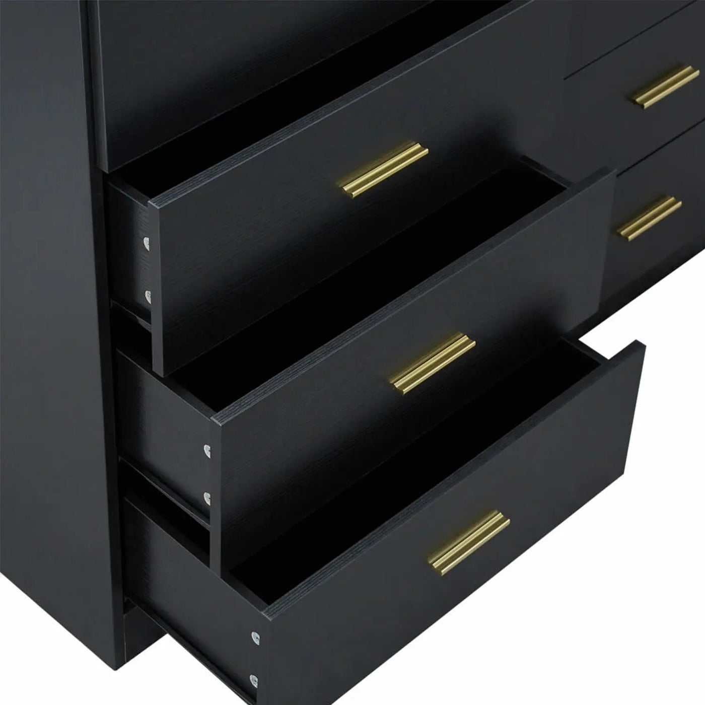 Modern Drawer Dresser For Bedroom, Ample Storage Wide Chest Of Drawers by Unique Piece Furniture
