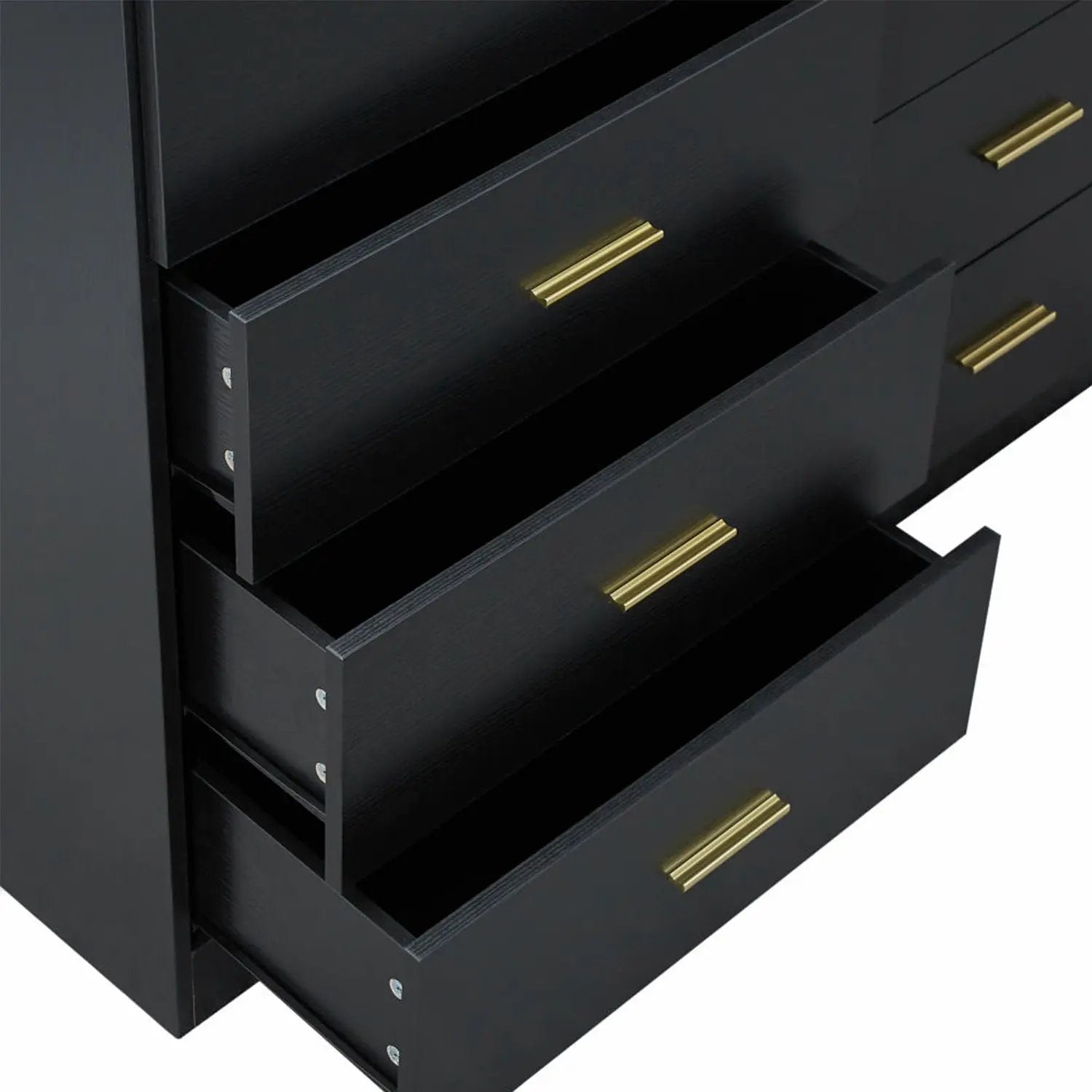 Modern Drawer Dresser For Bedroom, Ample Storage Wide Chest Of Drawers by Unique Piece Furniture