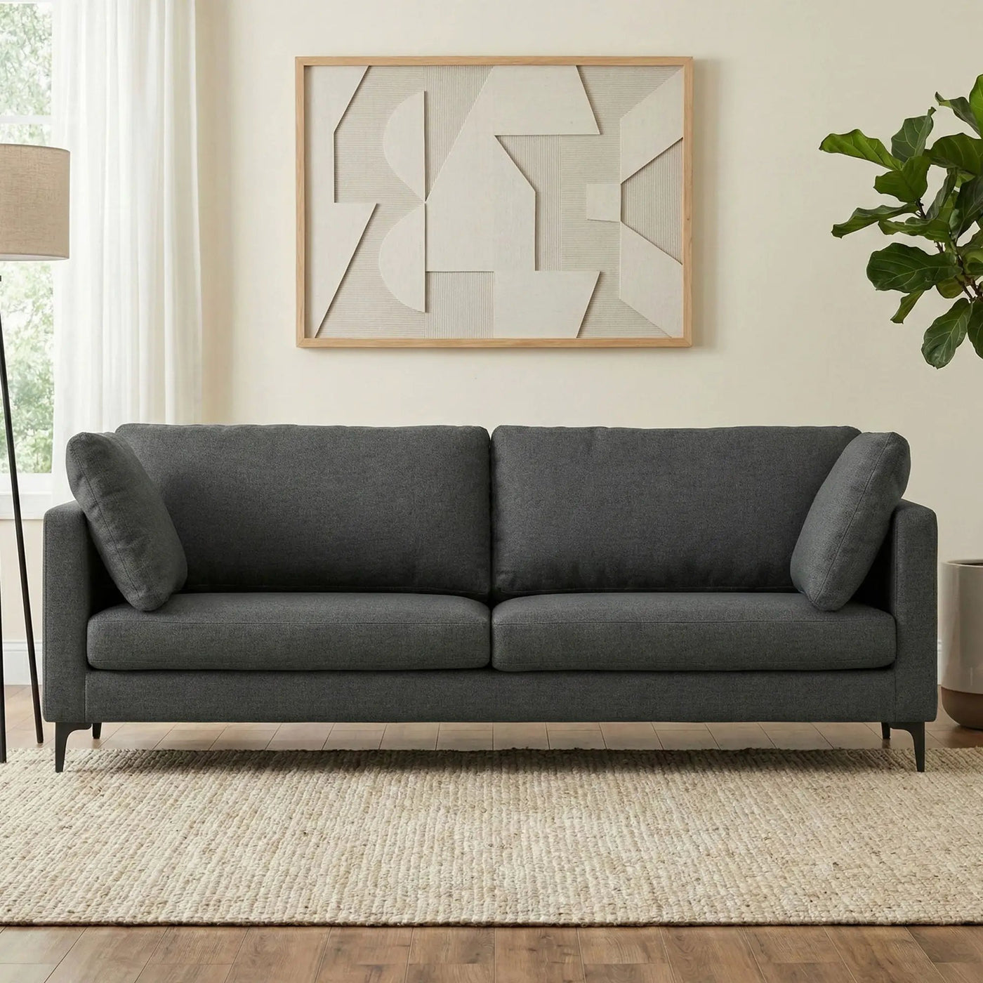 Ava - Mid Century Sofa, Upholstered by HouseOfZazla
