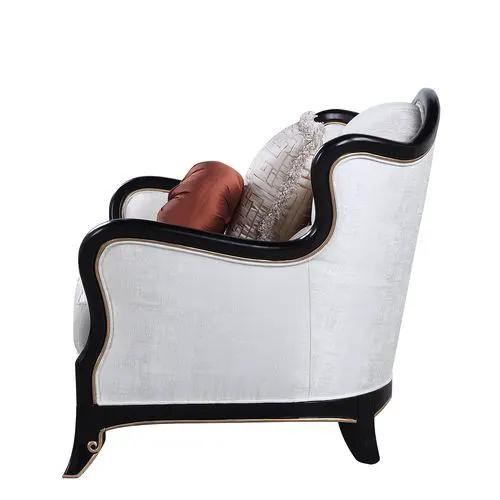 Nurmive - Chair With 2 Pillows - Beige Fabric by Unique Piece Furniture