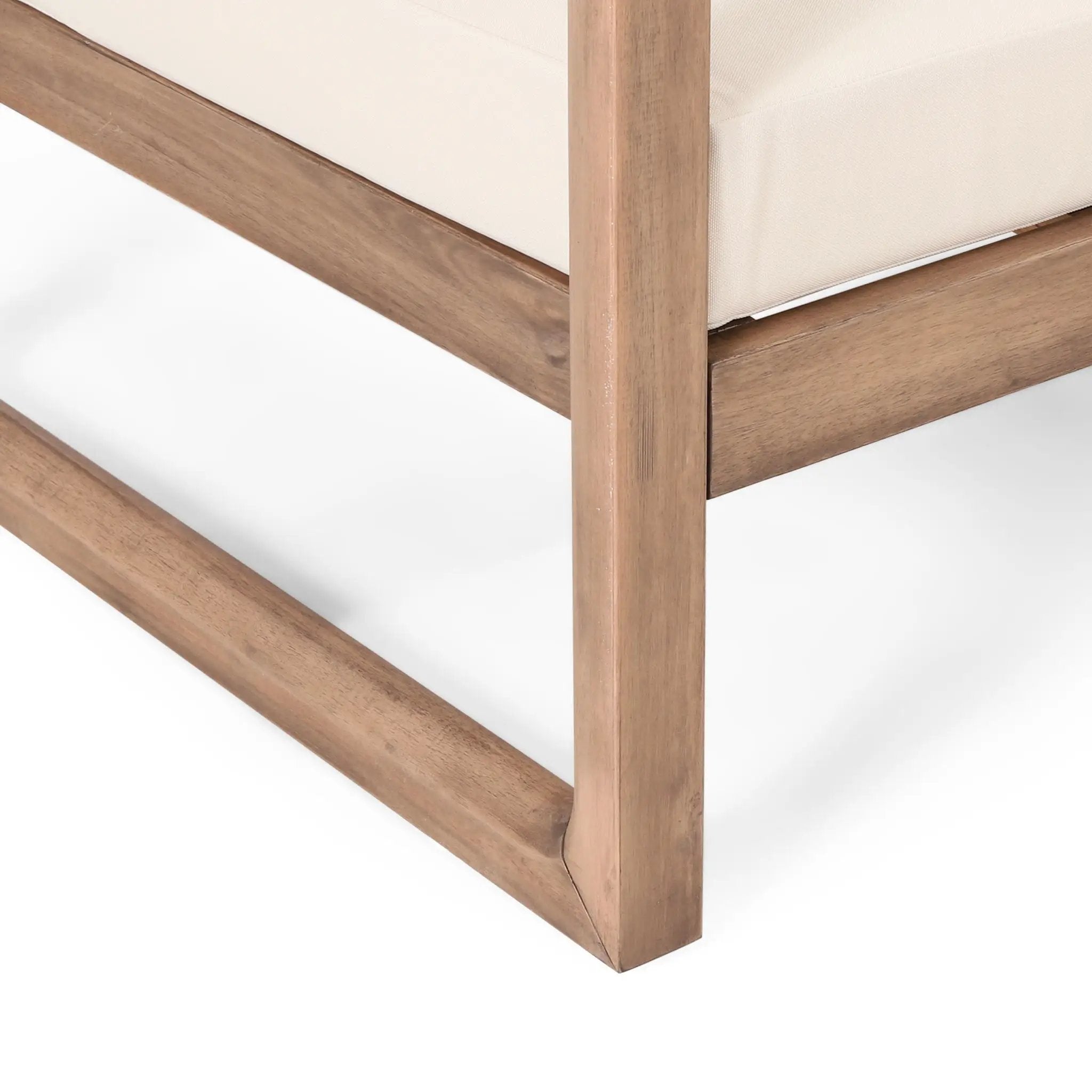 Outdoor Acacia Wood Patio Club Chair by HouseOfZazla