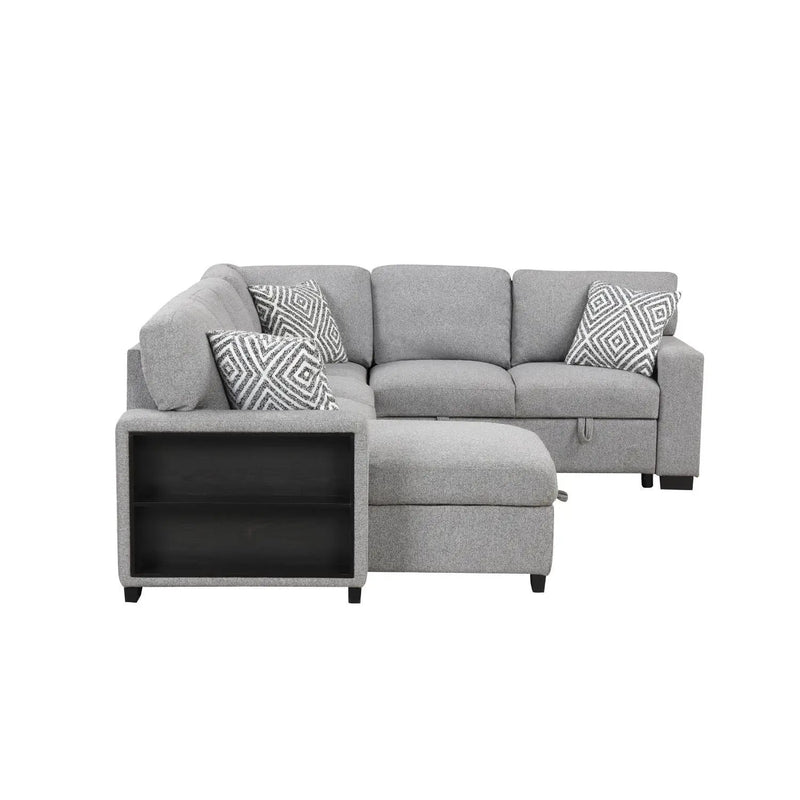 Cairo - Sectional With Pullout Sleeper by HouseOfZazla