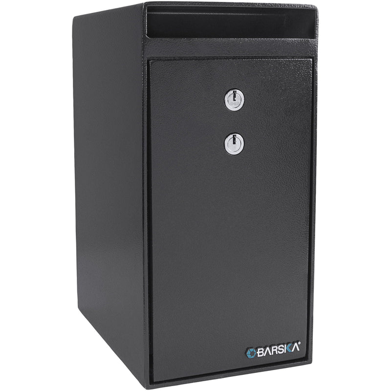 0.27 Cu Ft Dual Key Depository Safe - Black by HouseOfZazla