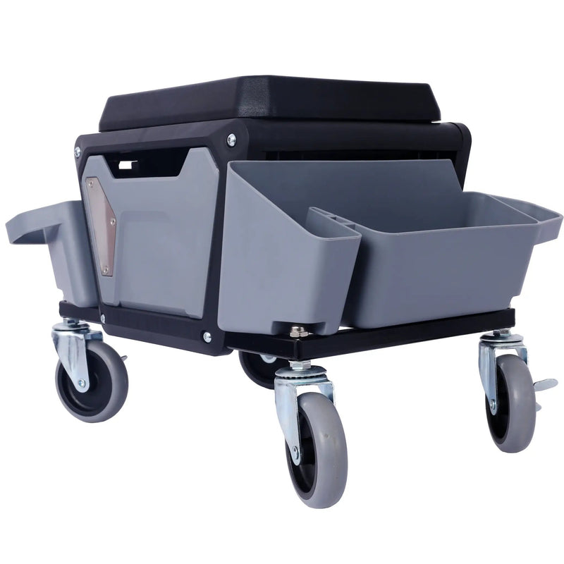 Heavy Duty Mechanic Stool with Wheels by HouseOfZazla