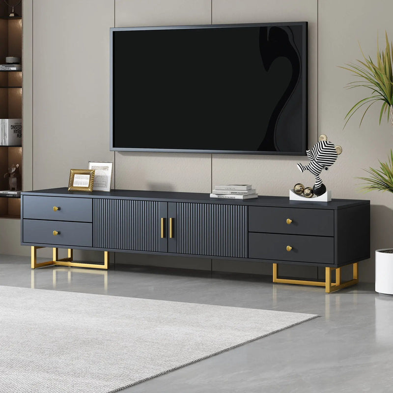 Modern TV Stand With Storage For Living Room by HouseOfZazla