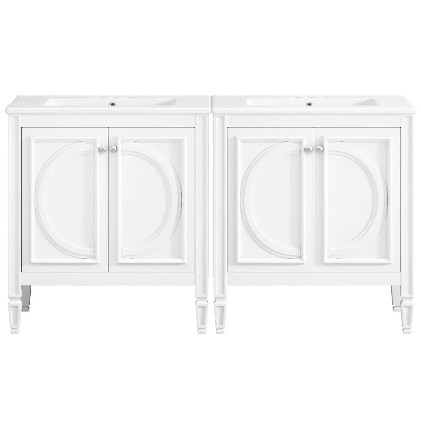 Bathroom Vanity With Sink With 2 Doors And Adjustable Shelf by HouseOfZazla