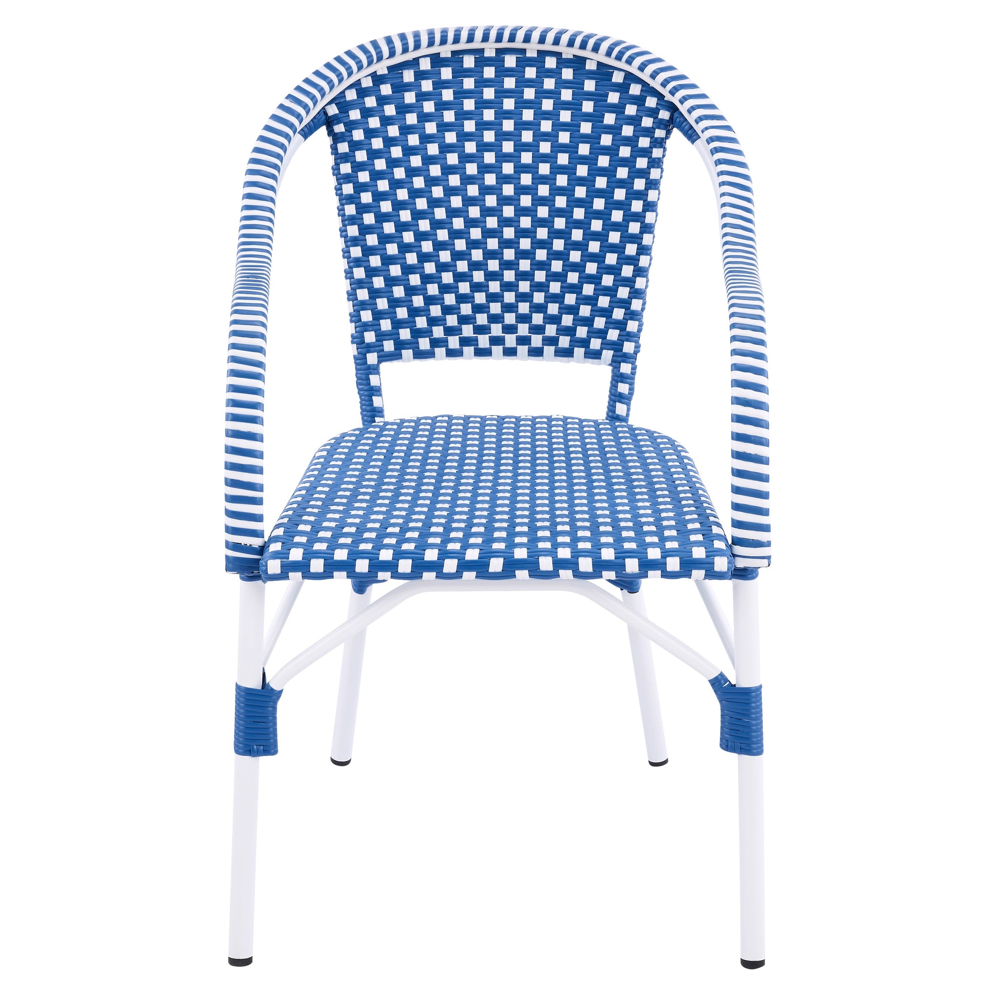 Outdoor Bistro Chairs with Aluminum Frame, Set of 2 by HouseOfZazla
