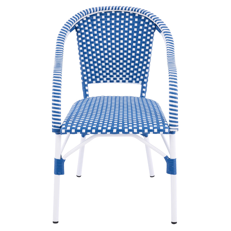 Outdoor Bistro Chairs with Aluminum Frame, Set of 2 by HouseOfZazla