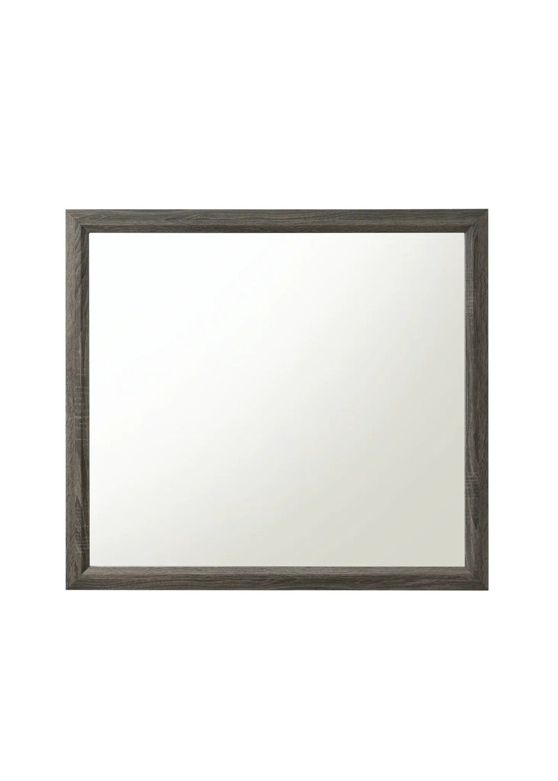 Valdemar - Weathered Mirror - Gray by Unique Piece Furniture